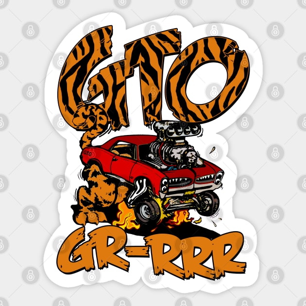GTO GR-RRR Sticker by Chads